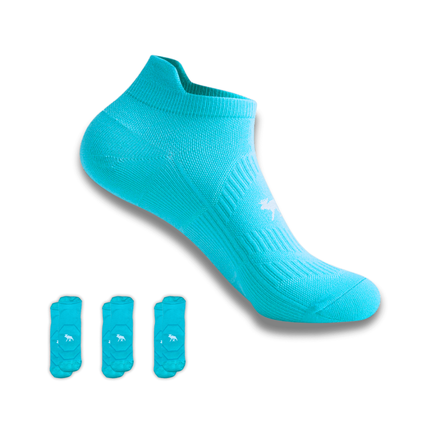 SpeedyMoose Ankle Tab 2 Running Socks – 3 Pack