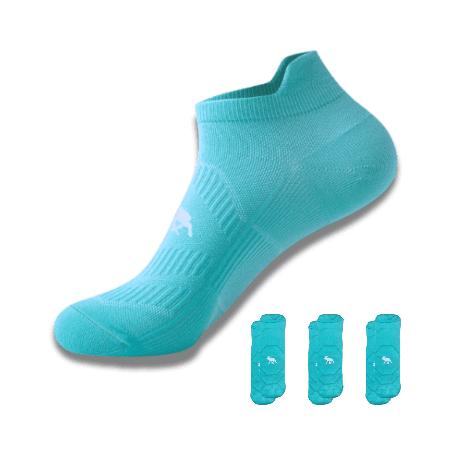 SpeedyMoose Ankle Tab Running Socks – 3 Pack