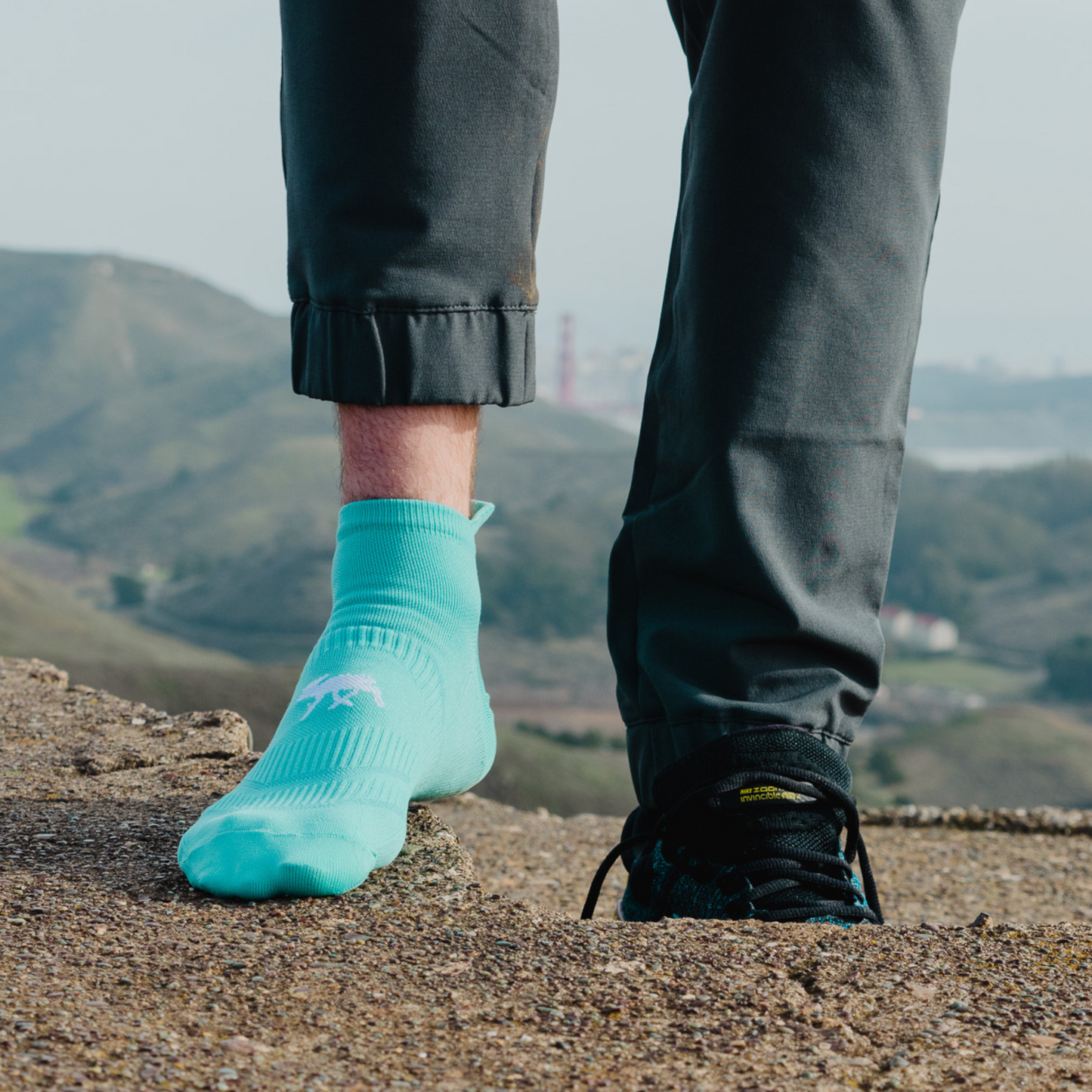 SpeedyMoose Ankle Tab Running Socks