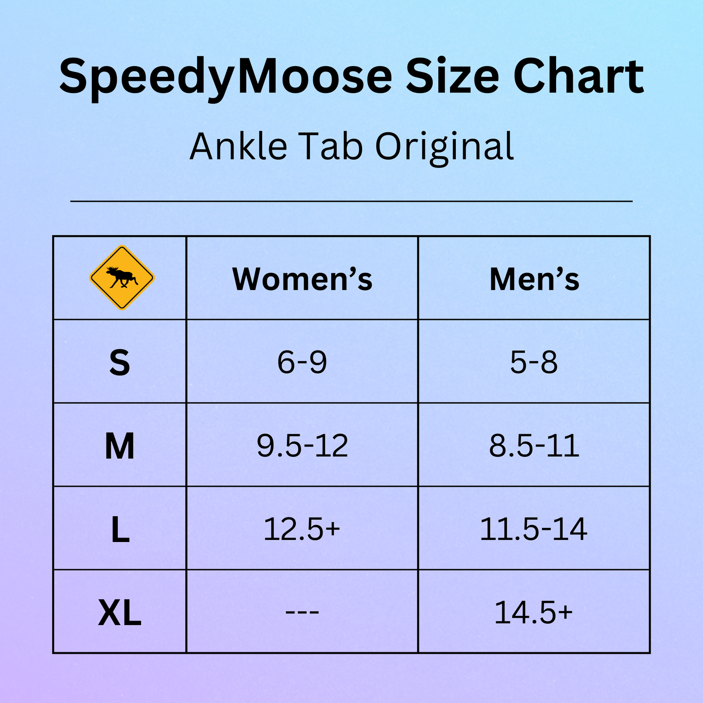 SpeedyMoose Ankle Tab Running Socks