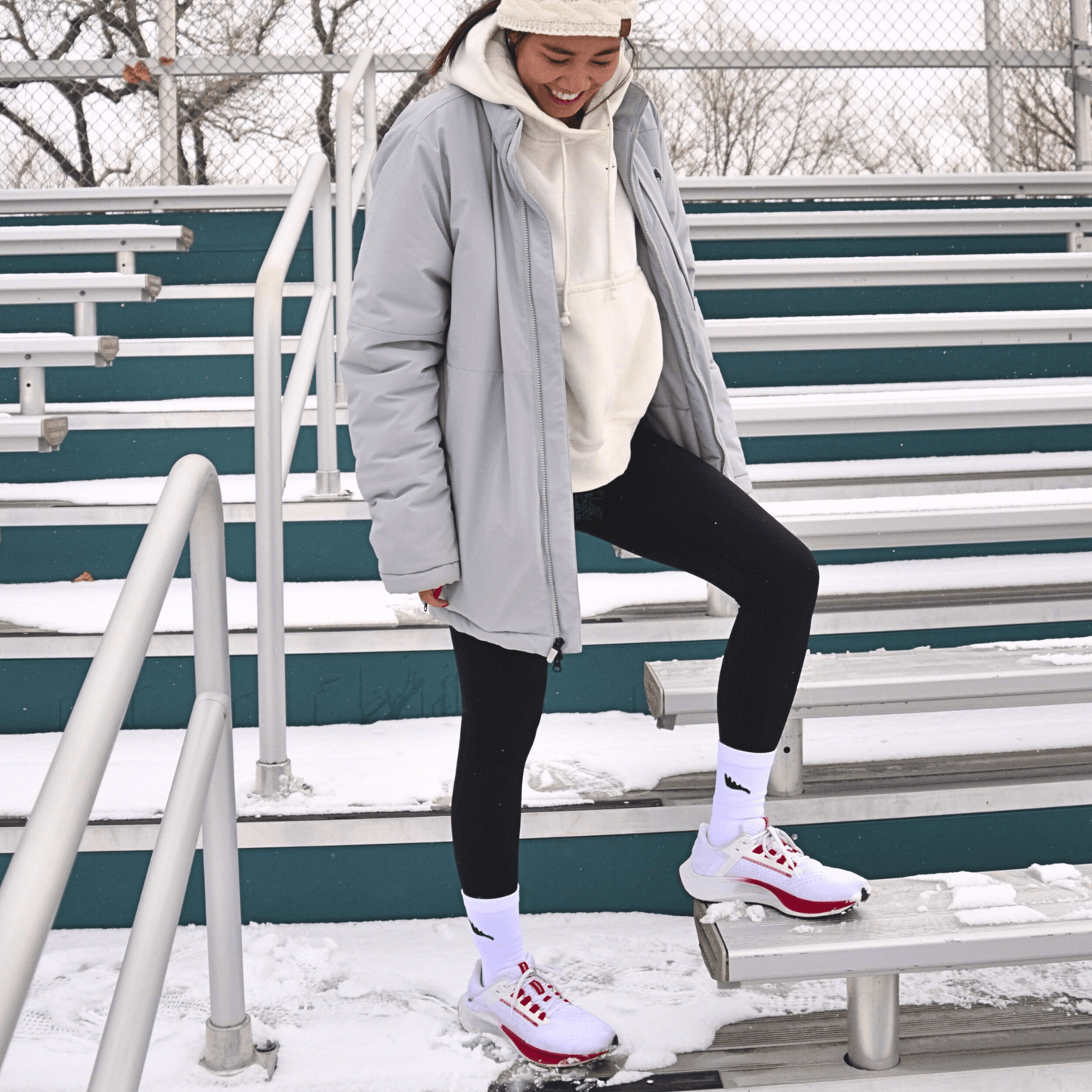 SpeedyMoose Crew White