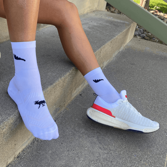 SpeedyMoose Crew White