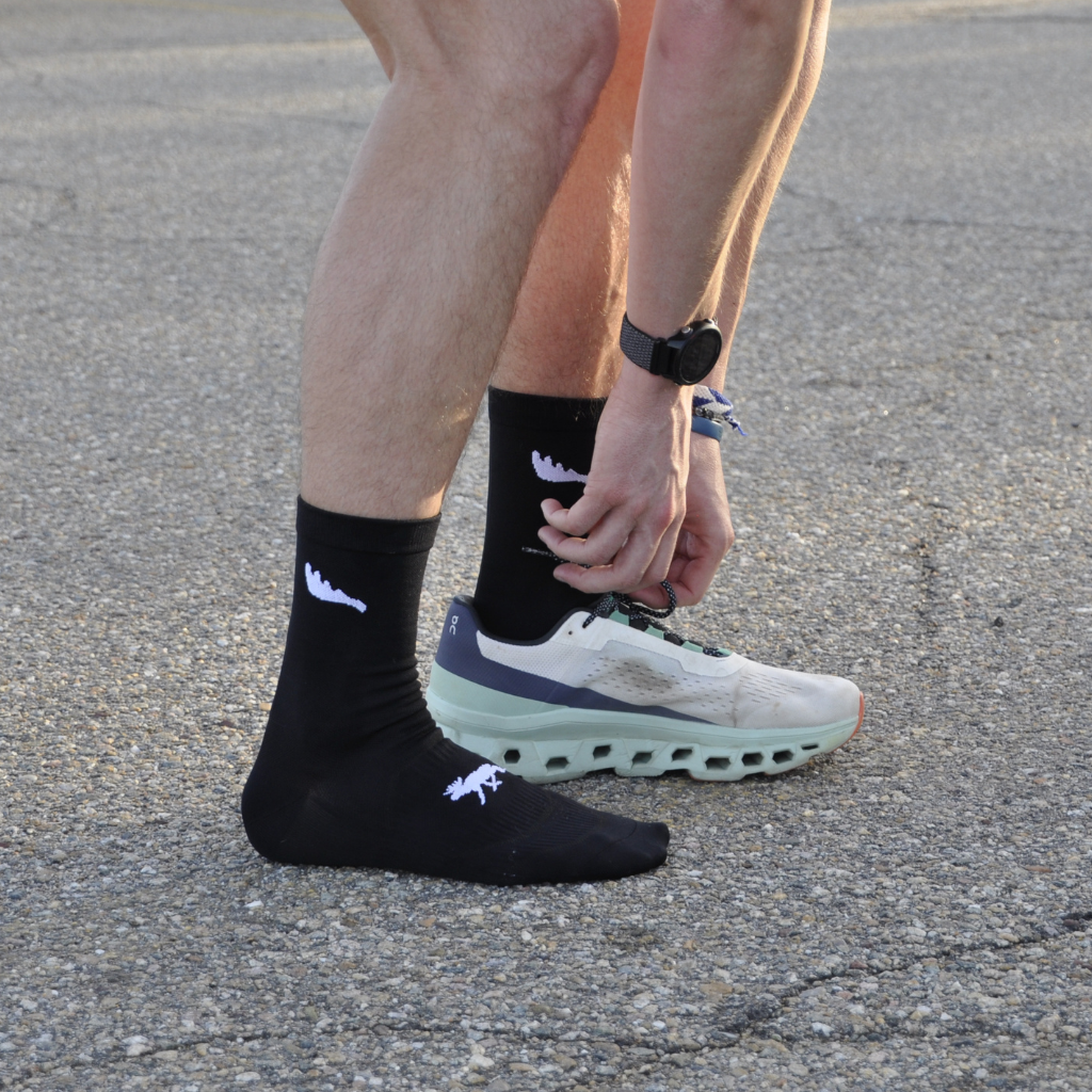 SpeedyMoose Crew Length - Black - 3-Pack