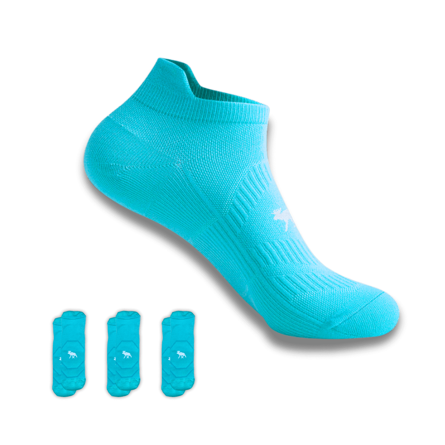 SpeedyMoose Ankle Tab 2.0 Running Socks – 3 Pack