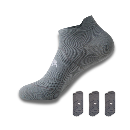 SpeedyMoose Ankle Tab Running Socks – 3 Pack