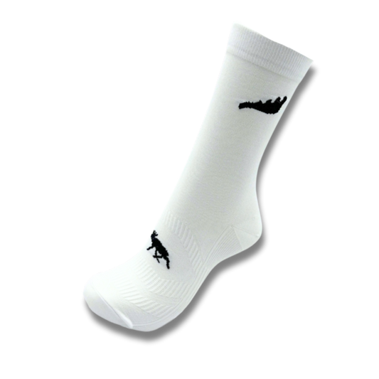 SpeedyMoose Crew Length Running Socks