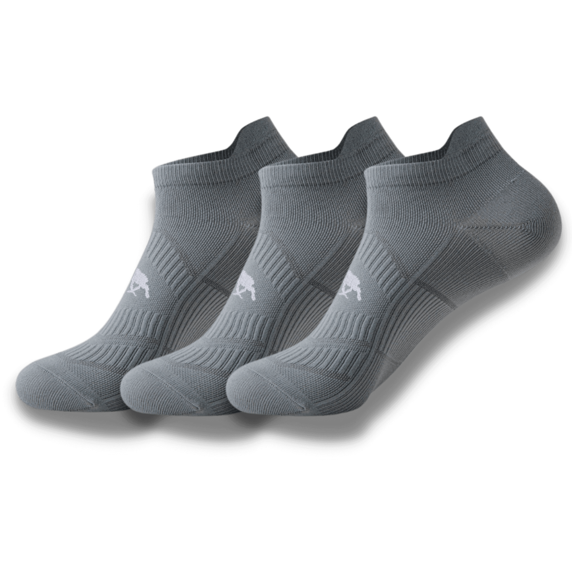 High performance running socks 3 pack - Grey 